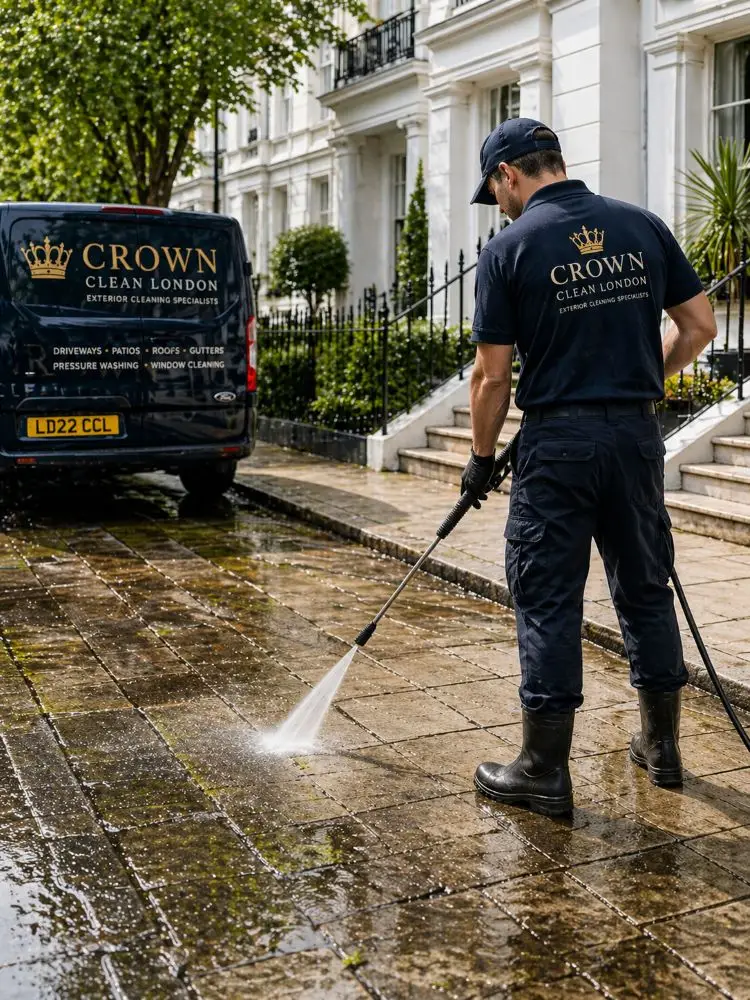 Exterior cleaning services in London by Crown Clean London